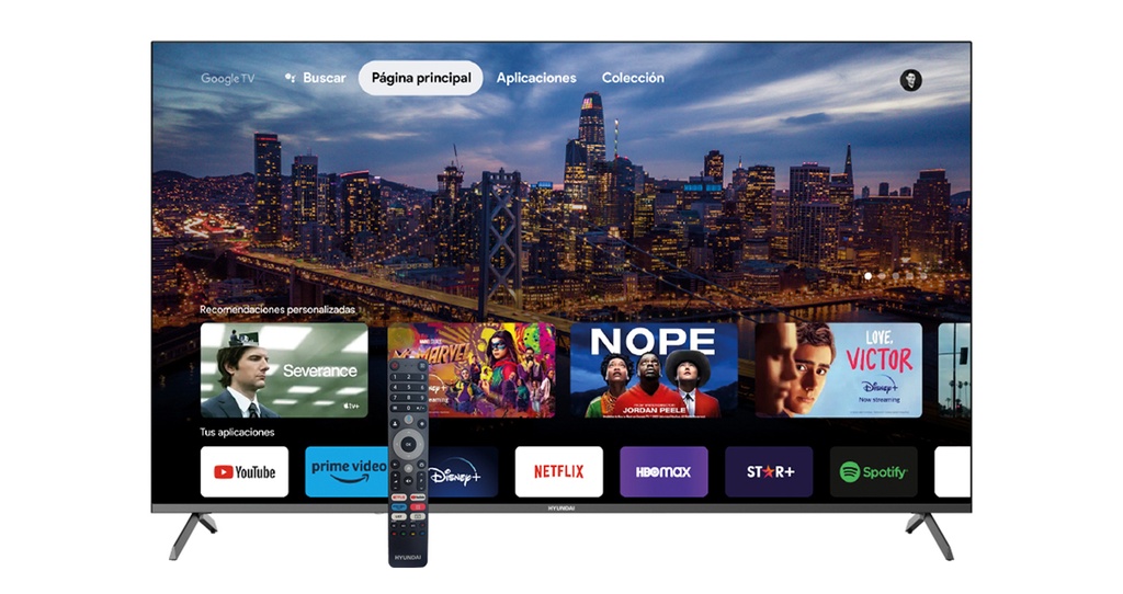 TELEVISOR HYUNDAI 65" LED 2160p UHD SMART - GOOGLE TV